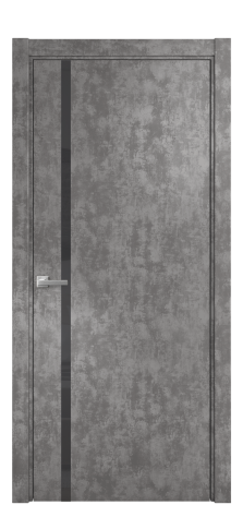 Дверь межкомнатная Vetro 13 Цвет Ice cacao Покрытие ПВХ ORIGINAL Наличник L 75 Цена 33550