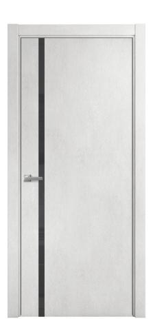 Дверь межкомнатная Vetro 13 Цвет Бетон известковый Покрытие ПВХ ORIGINAL Наличник L 75 Цена 33550