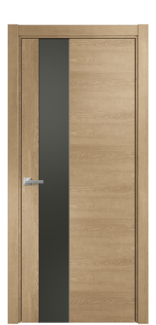 Дверь межкомнатная Ветро 14 Цвет Дуб Светлый Покрытие Шпон натуральный  Наличник L 75 Цена 51650