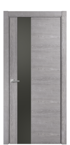 Дверь межкомнатная Ветро 14 Цвет Дуб Кварц Покрытие Шпон натуральный  Наличник L 75 Цена 51650