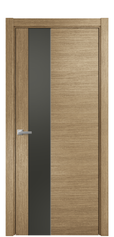 Дверь межкомнатная Ветро 14 Цвет Дуб Янтарь Покрытие Шпон масло  Наличник L 75 Цена 54275