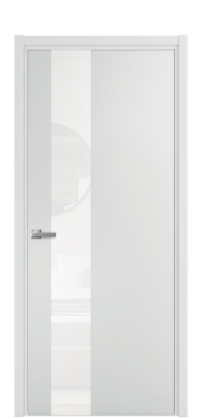 Дверь межкомнатная Ветро 14 Цвет Облачный Покрытие Эмаль  Наличник L 50 Цена 45575