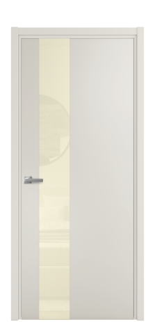 Дверь межкомнатная Ветро 14 Цвет Дымчатый Покрытие Эмаль  Наличник L 50 Цена 45575