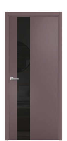Дверь межкомнатная Ветро 14 Цвет Лиловый Покрытие Эмаль  Наличник L 50 Цена 47073