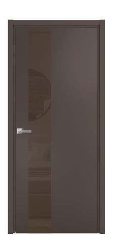Дверь межкомнатная Ветро 14 Цвет Коричневый Покрытие Эмаль  Наличник L 50 Цена 47073