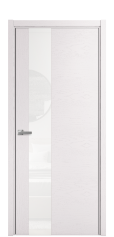 Дверь межкомнатная Ветро 14 Цвет Ясень Крем Покрытие Шпон крашеный  Наличник L 50 Цена 48775