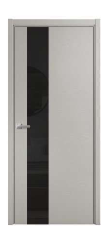 Дверь межкомнатная Ветро 14 Цвет Ясень Серый Шелк Покрытие Шпон крашеный  Наличник L 50 Цена 48775