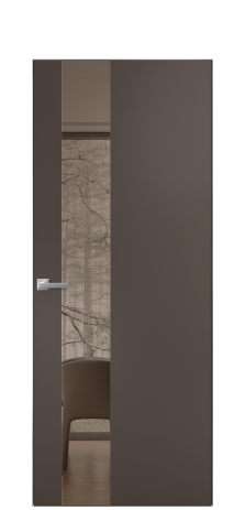 Дверь межкомнатная Vetro 14 Цвет Орех NY классический Покрытие ПВХ WOOD NATURAL Наличник L 75 Цена 33550