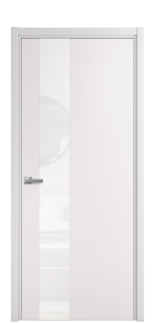 Дверь межкомнатная Vetro 14 Цвет Крем Покрытие Эмаль  Наличник L 50 Цена 44675