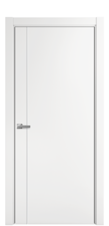 Дверь межкомнатная Ветро 17 Цвет Белый Покрытие Эмаль  Наличник L 75 Цена 44975