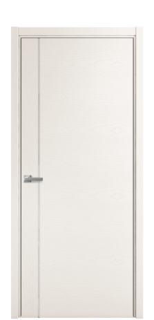 Дверь межкомнатная Ветро 17 Цвет Ясень Молочный Покрытие Шпон крашеный  Наличник L 50 Цена 48175