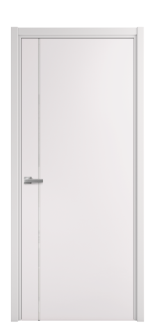 Дверь межкомнатная Vetro 17 Цвет Крем Покрытие Эмаль  Наличник L 50 Цена 44675