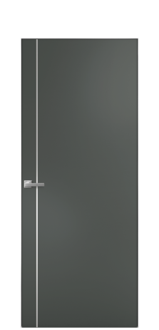 Дверь межкомнатная Slot 10-011 Цвет Пихтовый Покрытие Эмаль  Наличник Скрытый короб хром Цена 58660