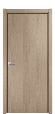 Дверь межкомнатная Slot 10-011 Цвет Дуб Песочный Покрытие Шпон натуральный  Наличник L 75 Цена 48000