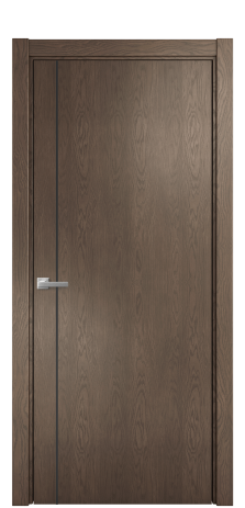 Дверь межкомнатная Slot 10-011 Цвет Дуб Марракеш Покрытие Шпон натуральный  Наличник L 75 Цена 48000