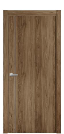 Дверь межкомнатная Slot 10-011 Цвет Орех классический Покрытие ПВХ ПОД ДЕРЕВО Наличник L 75 Цена 31200