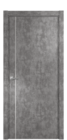 Дверь межкомнатная Slot 10-011 Цвет Айс какао Покрытие ПВХ ФАКТУРНЫЕ Наличник L 75 Цена 31200