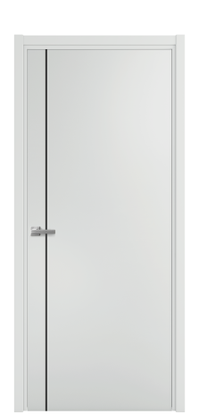 Дверь межкомнатная Slot 10-011 Цвет Облачный Покрытие Эмаль  Наличник L 50 Цена 41275