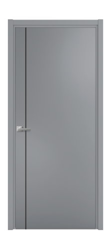 Дверь межкомнатная Слот 10-011 Цвет Гриджио Покрытие Эмаль  Наличник L 50 Цена 42558