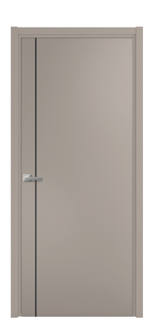 Дверь межкомнатная Slot 10-011 Цвет Какао Покрытие Эмаль  Наличник L 50 Цена 41275