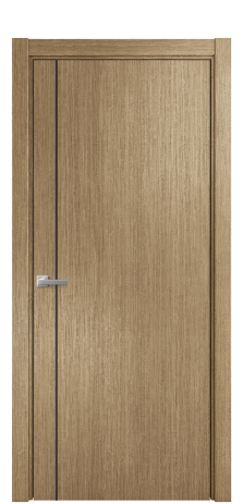 Дверь межкомнатная Slot 10-011 Цвет Дуб Янтарь Покрытие Шпон масло  Наличник L 75 Цена 49975