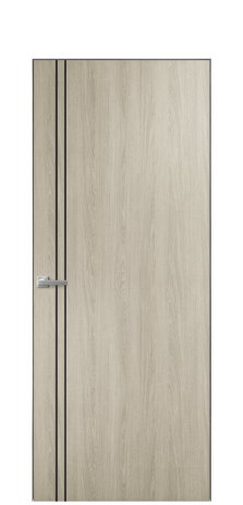 Дверь межкомнатная Slot 10-012 Цвет Maderaira oak sand Покрытие ПВХ WOOD NATURAL Наличник Скрытый короб хром Цена 52510