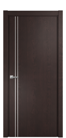 Дверь межкомнатная Slot 10-012 Цвет Мореный Дуб Покрытие Шпон натуральный  Наличник L 75 Цена 48000