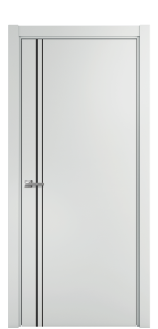 Дверь межкомнатная Slot 10-012 Цвет Облачный Покрытие Эмаль  Наличник L 75 Цена 41525
