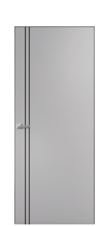 Дверь межкомнатная Слот 10-012 Цвет Галечный Покрытие Эмаль  Наличник Скрытый короб хром Цена 39383