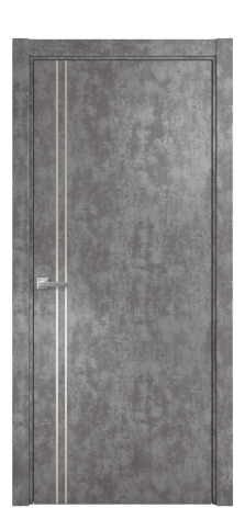 Дверь межкомнатная Slot 10-012 Цвет Айс какао Покрытие ПВХ ФАКТУРНЫЕ Наличник L 75 Цена 31200