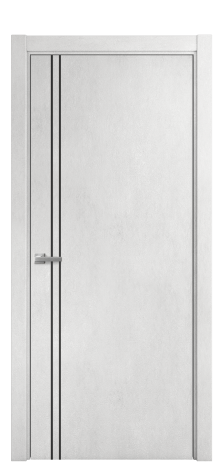 Дверь межкомнатная Slot 10-012 Цвет Бетон известковый Покрытие ПВХ ФАКТУРНЫЕ Наличник L 75 Цена 31200