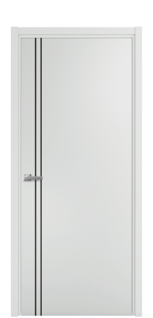 Дверь межкомнатная Slot 10-012 Цвет Облачный Покрытие Эмаль  Наличник L 50 Цена 41525