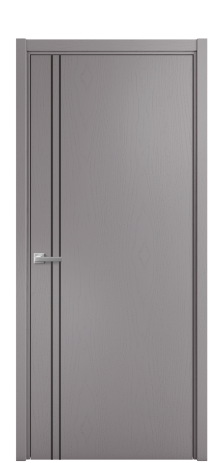 Дверь межкомнатная Слот 10-012 Цвет Ясень Ирис Покрытие Шпон крашеный  Наличник L 50 Цена 44475