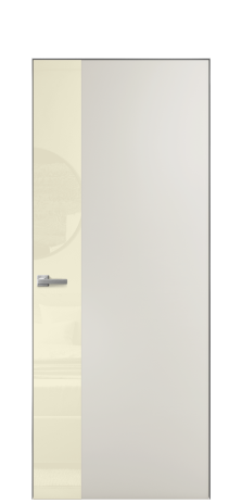 Дверь межкомнатная Vetro 19 Цвет Дымчатый Покрытие Эмаль  Наличник Скрытый короб хром Цена 61810