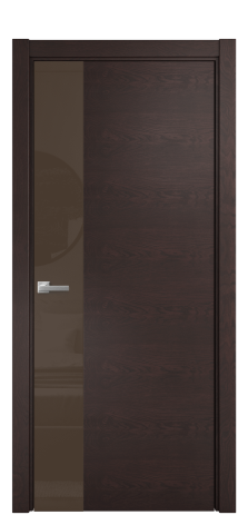 Дверь межкомнатная Vetro 19 Цвет Мореный Дуб Покрытие Шпон натуральный  Наличник L 75 Цена 51150