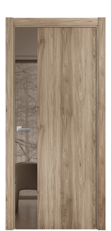 Дверь межкомнатная Vetro 19 Цвет Орех NY смоук Покрытие ПВХ WOOD NATURAL Наличник L 75 Цена 31575 Дверь межкомнатная Vetro 19 Цвет Орех NY смоук Покрытие ПВХ WOOD NATURAL Наличник L 75 Цена 31575
