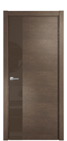 Дверь межкомнатная Ветро 19 Цвет Дуб Марракеш Покрытие Шпон натуральный  Наличник L 75 Цена 55950