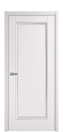 Дверь межкомнатная Sienna 1 Цвет Крем Покрытие Эмаль  Наличник L 50 Цена 55475