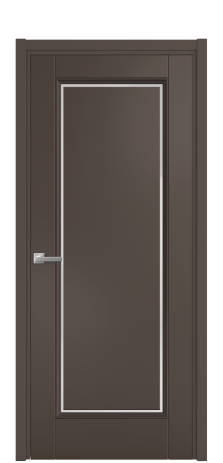Дверь межкомнатная Sienna 1 Цвет Коричневый Покрытие Эмаль  Наличник L 50 Цена 52275