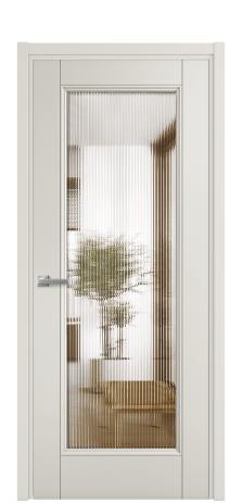 Дверь межкомнатная Савона Цвет Дымчатый Покрытие Эмаль  Наличник L 50 Цена 59975