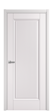 Дверь межкомнатная Савона Цвет Крем Покрытие Эмаль  Наличник L 50 Цена 49475