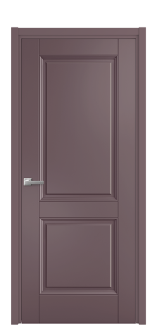 Дверь межкомнатная Сиена 2 Цвет Лиловый Покрытие Эмаль  Наличник L 50 Цена 57468