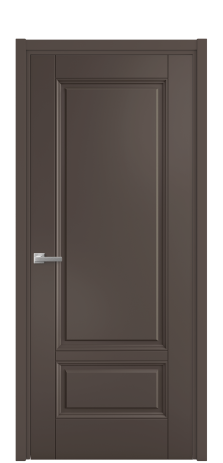 Дверь межкомнатная Sienna 2B Цвет Коричневый Покрытие Эмаль  Наличник L 50 Цена 48275