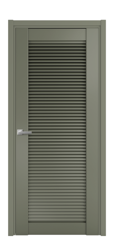 Дверь межкомнатная Жалюзи 1 Цвет Зеленый Покрытие Эмаль  Наличник L 50 Цена 56418