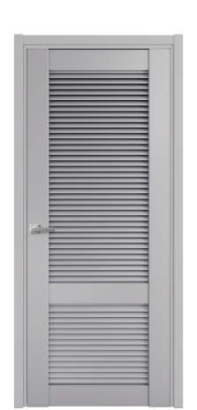 Дверь межкомнатная Жалюзи 2 Цвет Галечный Покрытие Эмаль  Наличник L 50 Цена 55175