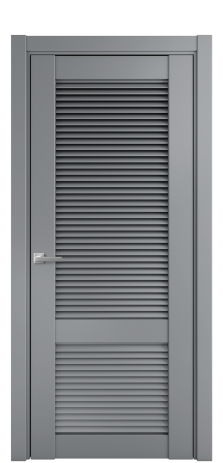 Дверь межкомнатная Жалюзи 2 Цвет Гриджио Покрытие Эмаль  Наличник L 75 Цена 55175