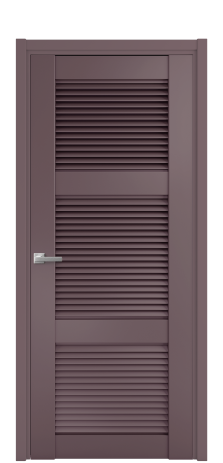 Дверь межкомнатная Жалюзи 3 Цвет Лиловый Покрытие Эмаль  Наличник L 50 Цена 56418