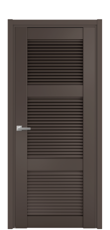 Дверь межкомнатная Жалюзи 3 Цвет Коричневый Покрытие Эмаль  Наличник L 50 Цена 56418