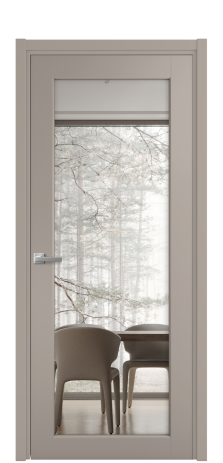 Дверь межкомнатная Strada 11 Цвет Какао Покрытие Эмаль  Наличник L 50 Цена 46225