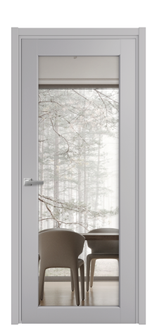 Дверь межкомнатная Strada 11 Цвет Галечный Покрытие Эмаль  Наличник L 50 Цена 46225